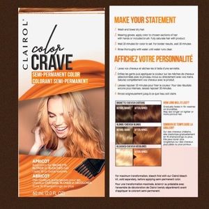 (2for$20) Clairol SEALED Apricot Semi Hair color